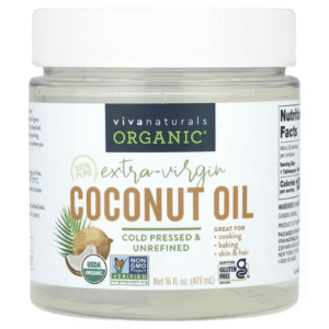 Viva Naturals, Organic Extra-Virgin Coconut Oil, 16 fl oz (473 ml)